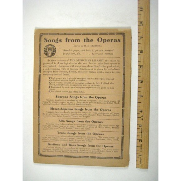 LElisire DAmore Elixir of Love Grand Opera Lot 4 Librettos 2 Programs 2 Flyers - Picture 10 of 12